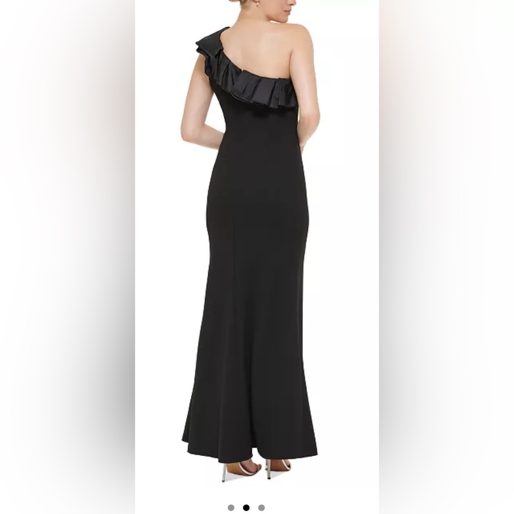 Jessica Howard One Shoulder Black Dress - Picture 2 of 6